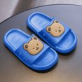 thumbnail image 4 of Godom Kids Slippers Non-Slip Super Soft Slides Bathroom Thick Sole Sandals Toddler/Little/Big Kid, 4 of 4