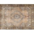 thumbnail image 1 of Ahgly Company Machine Washable Indoor Rectangle Traditional Dark Gold Brown Area Rugs, 3' x 5', 1 of 7