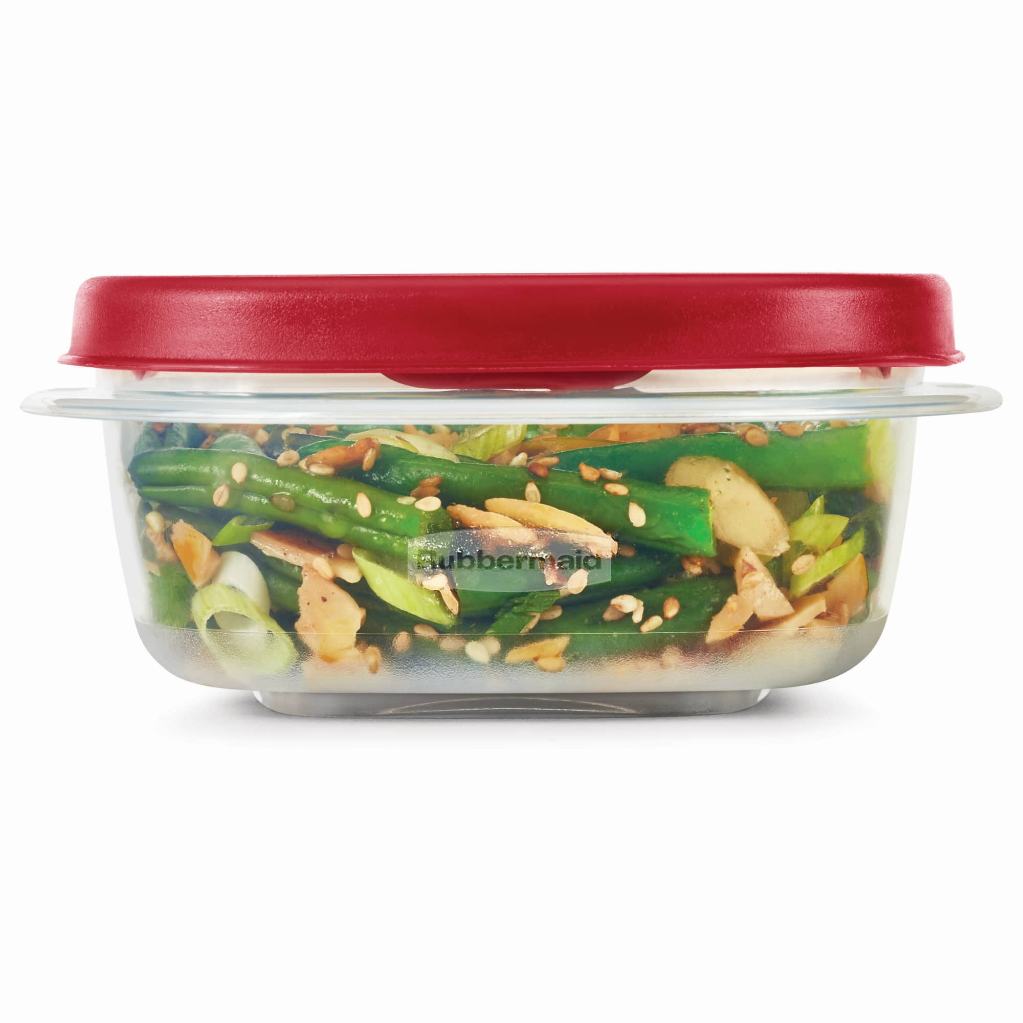 Rubbermaid EasyFindLids 24 Piece Food Storage Containers Variety Set, Red