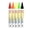 5 colors, variant on Lynono Precisions Tip Fluorescent Coloring Pen Paint Marker Aluminum Barrels for Fishing Floats Touch Up and Waterproof Coating
