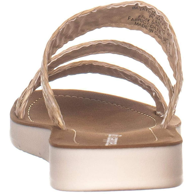 Madden Girl Women s Shoes press w Peep Toe Casual Slide Sandals Walmart