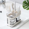 thumbnail image 2 of Kearding Soporte para cepillo de dientes, organizador de almacenamiento de cepillos de maquillaje, jabón, de dientes, soporte de tocador Almacenamiento y organización del hogar Kearding HA067871-01, 2 of 6