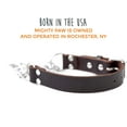 thumbnail image 6 of Mighty Paw Leather Dog Training Collar, Martingale Dog Collar with Stainless Steel Chain, Medium, 6 of 9