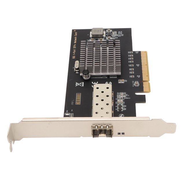 PCI E Carte Optique, Simple I / O Virtualisation PCB Stable Fiable Compatible 10Gb SFP Carte pour les Entreprises
