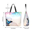 thumbnail image 5 of Kdxio Butterfly In Blossoms Zen Casual Tote Bags Women Big Capacity Shoulder Bag for Women Travel Shoulder Bags Handbags, 5 of 8