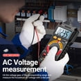 thumbnail image 2 of ANENG ANENG SZ305 Digital Multimeter - High Precision 1999 Counts, Portable Voltage/Current/Resistance/Capacitance/Frequency Tester, Black, Battery Not Included, 2 of 7