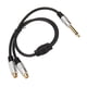 thumbnail image 4 of Cable divisor en Y Sincero RCA hembra doble a macho de 6,35 mm 19,7 pulgadas, 4 of 10