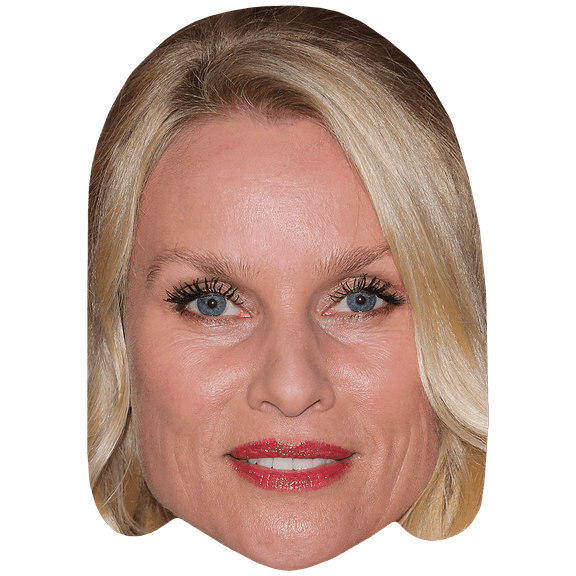 Nicollette Sheridan (Make Up) Celebrity Mask, Flat Card Face, Fancy Dress Mask