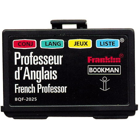 Franklin French-English Dictionary Bookman Card BQF-2025