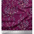 thumbnail image 1 of Soimoi Crepe Silk Fabric Artistic Floral Decor Fabric Printed Yard 42 Inch Wide, 1 of 3