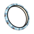 thumbnail image 2 of Funny Cat Taking A Bath Haiem Elastic Steering Wheel Cover: Car Steering Wheel Accessories Universal Fit 15 Inch - Stylish And Comfortable Car Accessory For Men And Women, 2 of 8