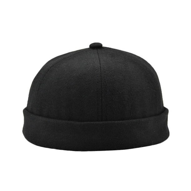 Gorras de de Bola Sin Borde para Mujer Unisex, Sombrero de Pescador de Pintor Mecánico , Negro, Único BLESIY sombrero de moda