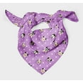 thumbnail image 3 of Bimba Purple Chew & Dog Pure Silk Printed Scarf Dupatta Head Neck Wrap Bandanas For Women 40 x 80 Inches, 3 of 6