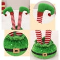 thumbnail image 6 of Christmas Decorative Supplies Legs Festive Party Upholstery Ornaments Cloth Red, 6 of 9