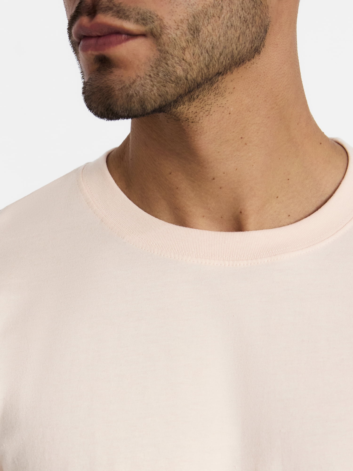 Athletic Works Men's and Big Men's Cotton Active Tee with Short Sleeves, Sizes XS-4XLT