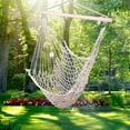thumbnail image 3 of Ktaxon Hammock Chair Hammocks Camping Hammcok Bed Hammock Swing w/ Wooden Bar, 3 of 14