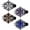 4 Pack Fancy Sparkly Rhinestone Flower Hair Claw Clips Barrettes for Women Girls, variant on 4 Pack Luxury Fancy Gems Korean Decorative Glitter Sparkly Crystals Rhinestones Double Flower Hair Claws Clips Plastic Barrettes Hairpin Clamps Hair Accessories for Women Girls Thick Long Hair