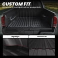 thumbnail image 2 of Alfombrilla LASFIT para camión Toyota Tacoma 2005-2023, 5 pies, color negro, 2 of 9