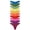 Rainbow color, variant on LEOKE 10 Pack Seamless Underwear for Women No Show Cheeky Bikini Panties Stretch V Cut Panty, XS-XL