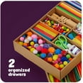 thumbnail image 7 of Dan And Darci Arts And Crafts Vault Supply Set Box Craft Kit 1000 Plus Piece, 7 of 7