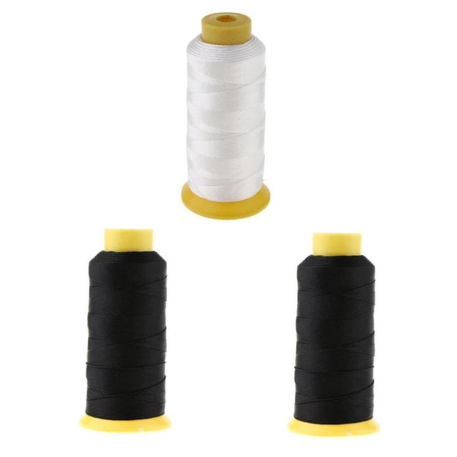 3x200 Metros de de Consolidad Tapicería de material cuero Hugo Hilo de coser de nailon unido
