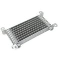 thumbnail image 1 of Transmission Oil Cooler, Engine Oil Cooler Aluminum Quick Cool Anti Deformation  For Pit Bike 50CC-250CC Engine, 1 of 8