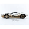 thumbnail image 2 of Shelby Collectibles SC432 1966 Ford GT-40 MK II No.98 White with Black Hood After Race Dirty Version 1 by 18 Scale Diecast Model Car, 2 of 6