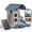 Blue, variant on Kiwibit Smart Bird Feeder with Camera, 4K Ultra HD Video, AI Identify 10000+ Species, Easy Setup&Durable, Ideal Gift for Bird Lovers, Forest Birch