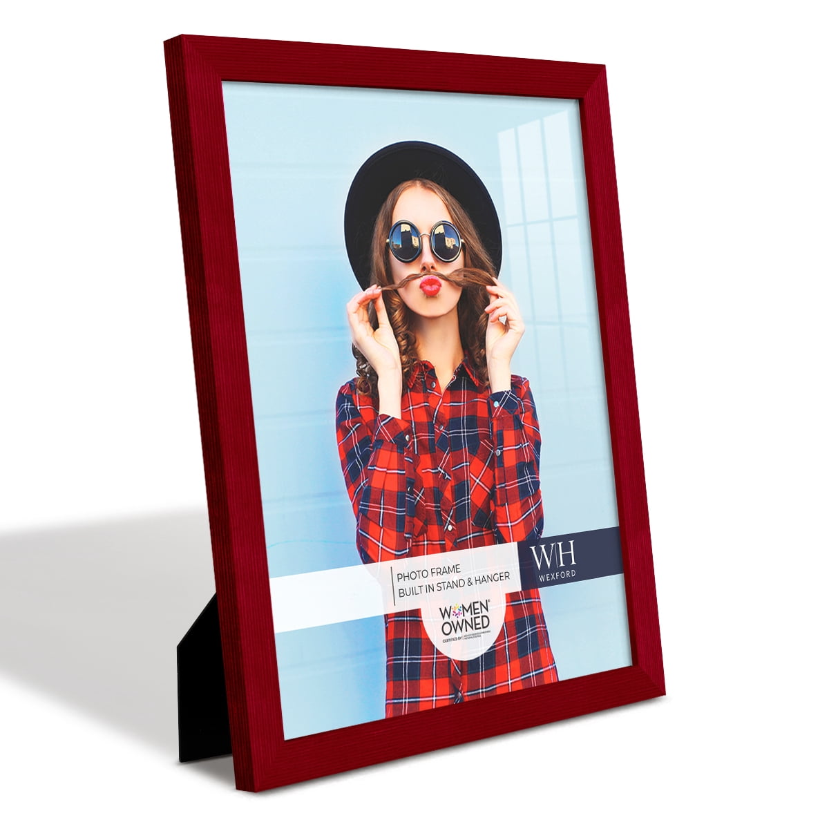 Grooved 11 in. x 14 in. Red Picture Frame (Set of 2)