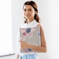thumbnail image 6 of Flowers and Pink 3 Ring Binders 1.5 inch Hardcover File Folders with Interior Pockets A4 Size Organizer for School Office Hospital Set of 2, 6 of 8