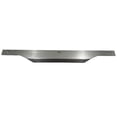 thumbnail image 2 of Set of 3 Modern Aluminum Thin Metal Black Pull Handles in Nickel, 2 of 10