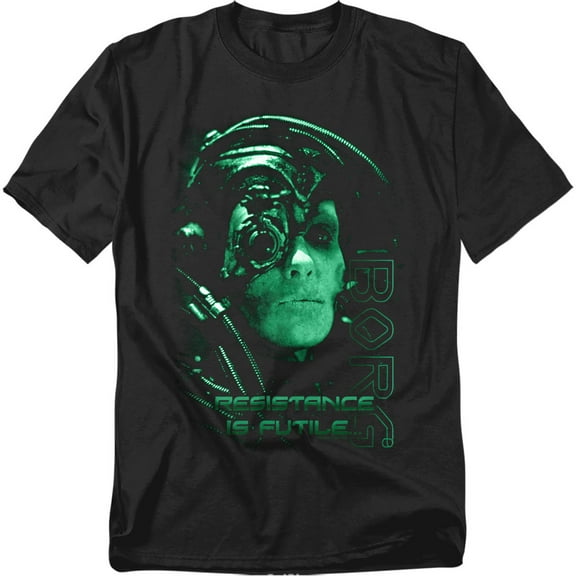Star Trek T-Shirt Resistance Is Futile Unisex Graphic Tee For Men & Women
