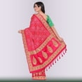 thumbnail image 5 of Bandhani Print Gharchola in Red Size: M, Color: Red, 5 of 5