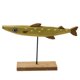 thumbnail image 1 of Adorno de pez de madera Travelwant Peces de dibujos animados Adornos de pez de madera para escritorio Adornos de mesa para el hogar Decoración del hogar, 1 of 6