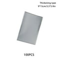 thumbnail image 4 of Inteprter 100 Uds. Bolsas de caramelos transparentes, parte abierta plana, embalaje de piruletas de plástico, pequeña bolsa de dulces limpia de Mostrada 9*15 Espesar0.07mm, 4 of 6