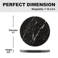 thumbnail image 6 of Koville Luxury Marble Granite Cutting Board for Kitchen,Round, 11*11in, Via Lactea, 6 of 6