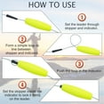 thumbnail image 4 of Peg Floats Fishing Bobbers, Catfish Floats Foam Cigar Fishing Float Bobbers Catfish Rig Slip Bobbers Fishing Cork Bobbers with Pipe Plug 3in 30pcs, 4 of 6