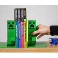 thumbnail image 4 of Minecraft 6-Inch Creeper Bookends | Set of 2, 4 of 7