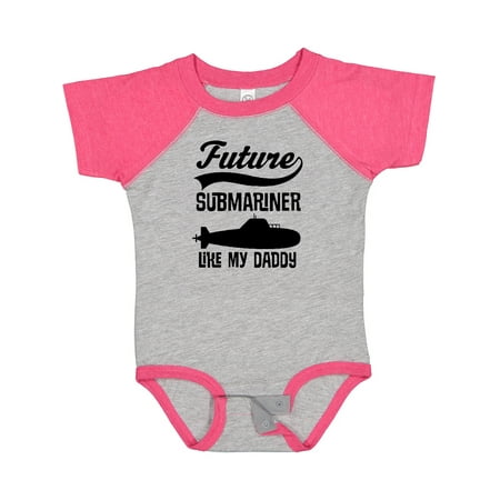 

Inktastic Future Submariner Like Daddy Gift Baby Boy or Baby Girl Bodysuit