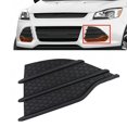 thumbnail image 2 of For Ford Escape 2013-2016 Front Bumper Foglamp Foglight Cover Frame Grille Trim Lid Black, 2 of 7