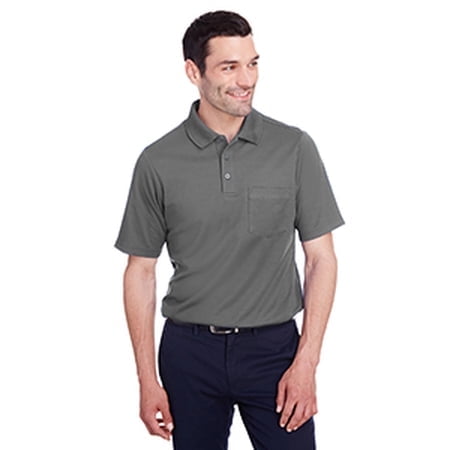 Polo Tressé PerformanceTM pour Hommes avec Poche DG20P