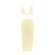 thumbnail image 3 of Traje de baño de tres piezas de bikini cómodo de nailon de color sólido para mujer Traje de baño de tres piezas para mujer OAVQHLG3B Store  lin121212, 3 of 4