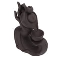 thumbnail image 4 of Emoshayoga Soporte para incienso de mano Zen, cascada para aliviar el estrés, material de arena púrpura, hecho a mano, simple, elegante, fácil de usar para dormitorio para oficina, 4 of 14