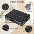 thumbnail image 4 of POINTERTECK sous le Lit Chaussure Rangement Organisateur Réglable Diviseurs Renforcé Poignée Matériaux Robustes et Respirants sous le Lit Solution de Stockage pour les Enfants Hommes et Femmes Chaussures Grande Économie d'Espace, 4 of 8
