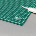 thumbnail image 5 of U.S. Art Supply 40" x 80" Self-Healing Cutting Mat 5-Ply - Double-Sided Green/Black Craft Mat, Non-Slip Cutting Mats for Crafts, Sewing, Quilting, Scrapbooking, 5 of 6