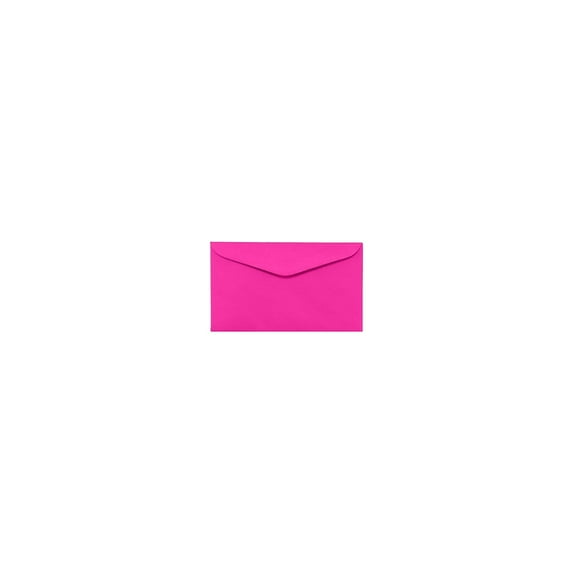 #6 1/4 Regular Envelopes (3 1/2 x 6) - Bright Fuchsia (500 Qty.)