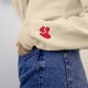 thumbnail image 5 of Camiseta con Capucha Suelta de Moda Impresa de Manga Larga para las Mujeres, Camisetas de Manga Larga para las Mujeres Cuello Redondo Casual, 5 of 7