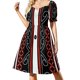 thumbnail image 2 of Vestido de manga corta para mujer, vestidos de lujo, vestidos de noche, vestido de mujer, 2 of 8