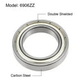 thumbnail image 2 of Uxcell Deep Groove Ball Bearings Metric Double Shield High Carbon Steel Z2 6906ZZ, 2 of 4