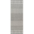 thumbnail image 6 of Hauteloom Asif Living Room, Bedroom Patio Outdoor Area Rug - Bohemian, Transitional - Off White, Charcoal, Medium Gray - 7'10" x 10', 6 of 7
